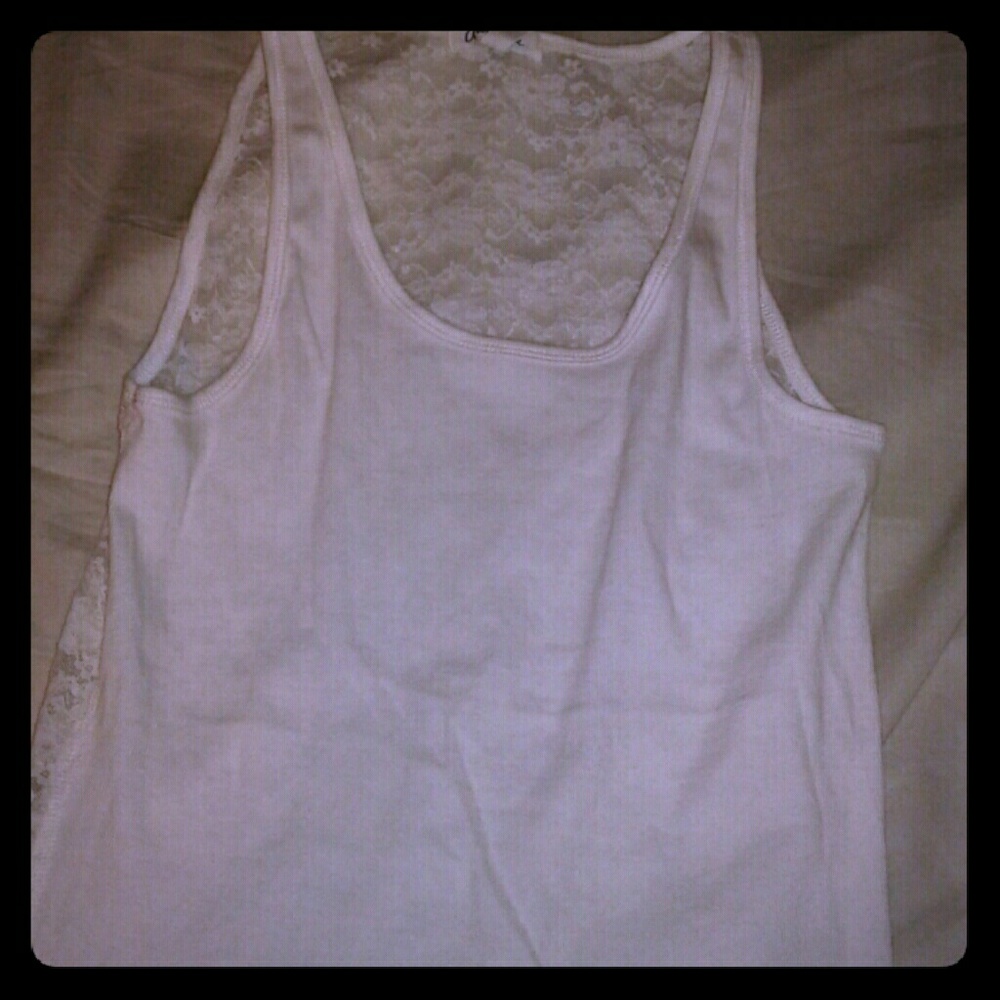 White tank top